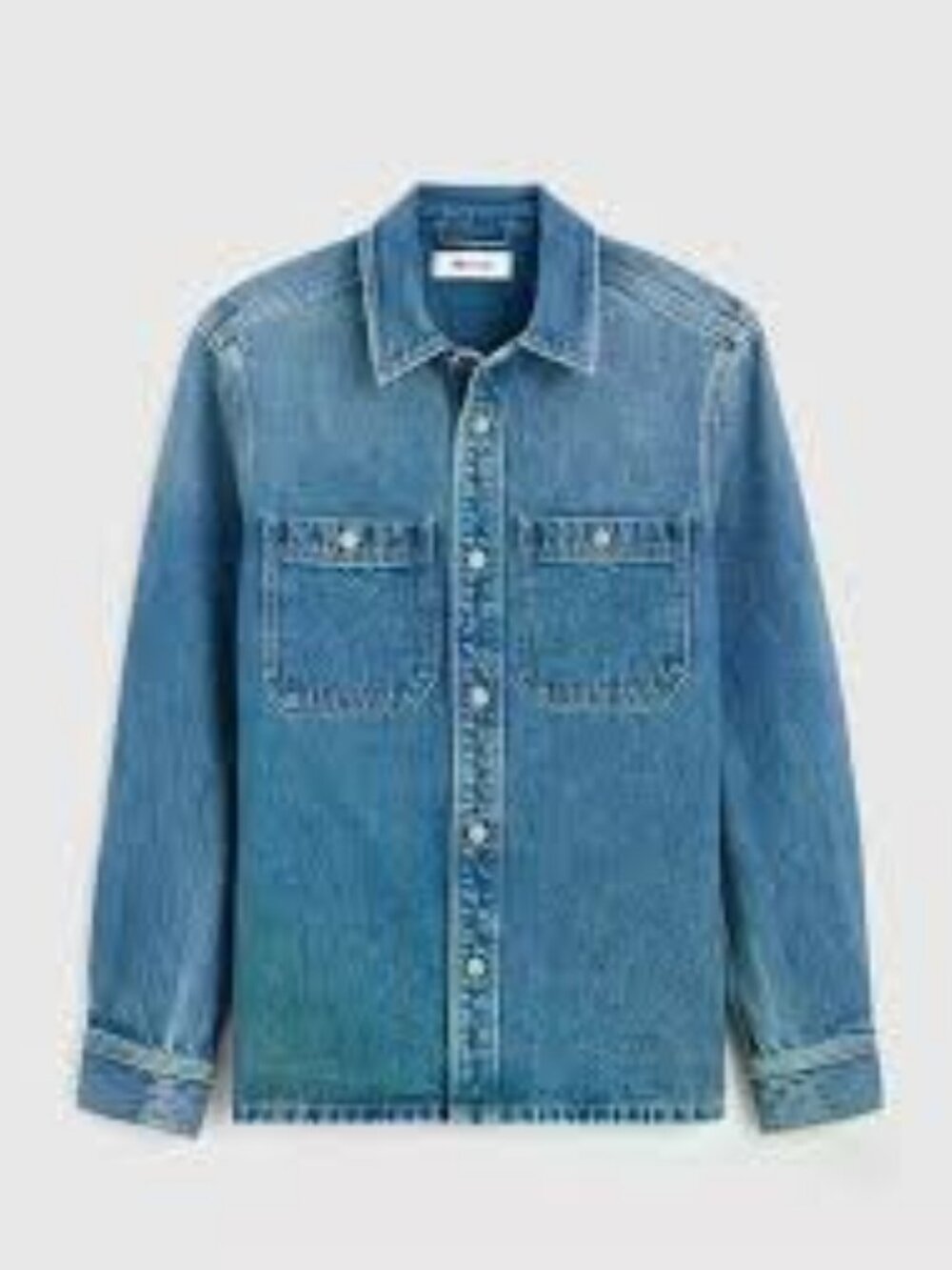 Madewell Denim Shirt-Jacket in Salvatore Wash